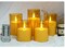 Designer’s Shop CS-7201 Flameless LED candle Acrylic shell with Remote Control Timer. 5 pc packed, color : Gold
